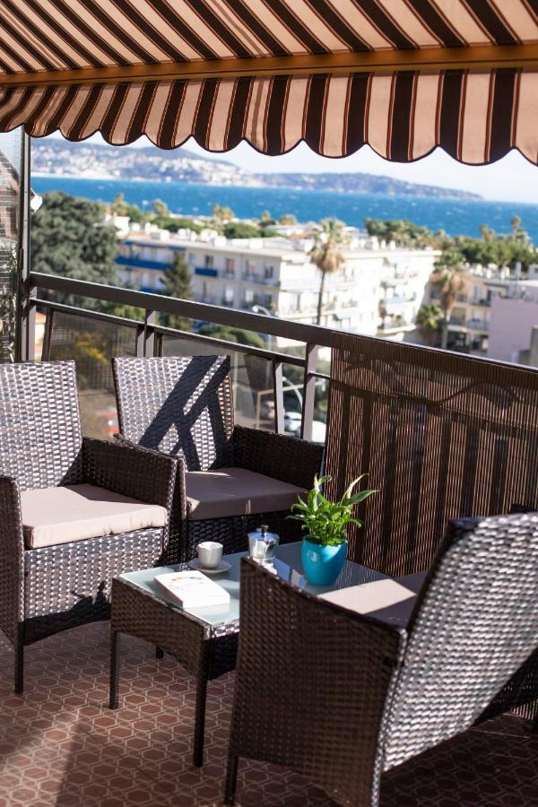 Studio With Terrace And Sea View, 10 Min To The Beach Nizza Exterior foto